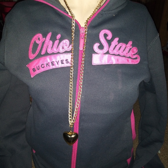 Jansport Tops - Ohio State Buckeyes Medium Hoodie  and Necklace